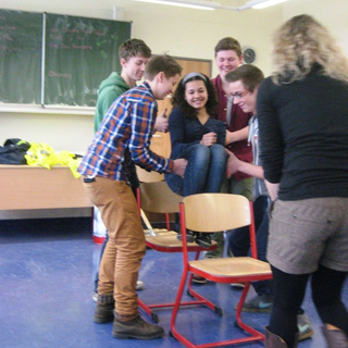 img_0192 Montessori-Schulzentrum Leipzig - Schülerblog - Rhythm & Percussion - der Workshop mit dem Sound des Alltags